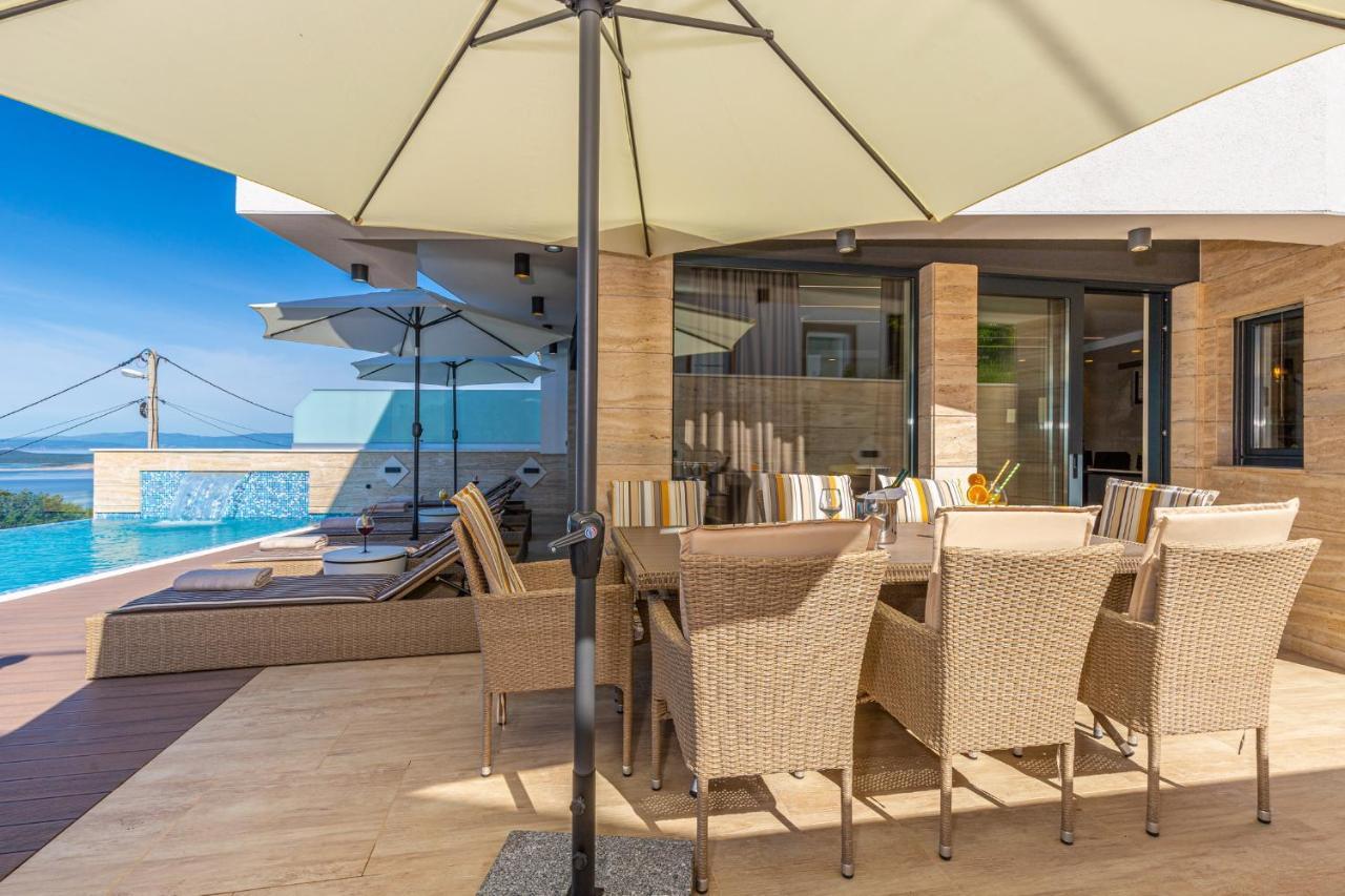 Villa Marassi With Heated Pool, Hot Tub And Sauna Crikvenica Eksteriør bilde